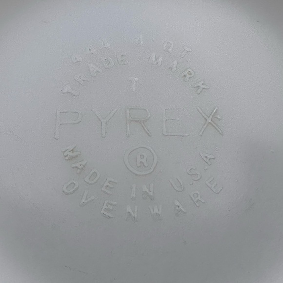 Vtg Pyrex #444 Orange Yellow Daisy Sunflower Cinderella 4...